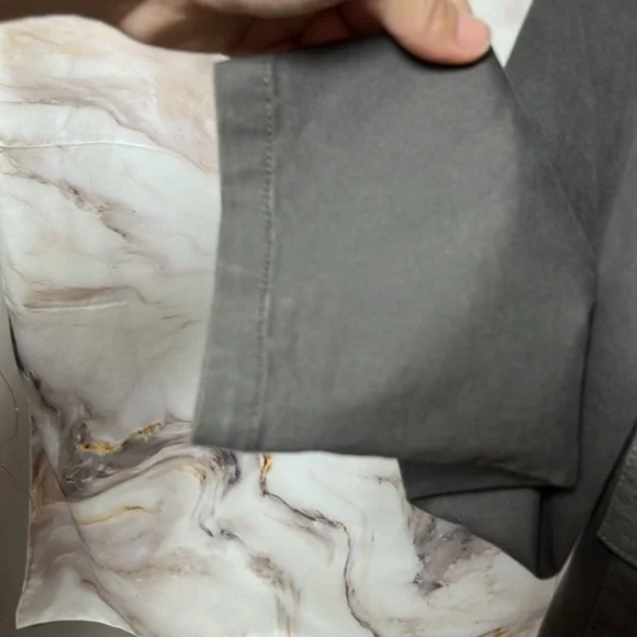 Sanctuary Los Angeles Charcoal Gray Lightweight Jacket with Pockets Button Up S - Picture 5 of 13